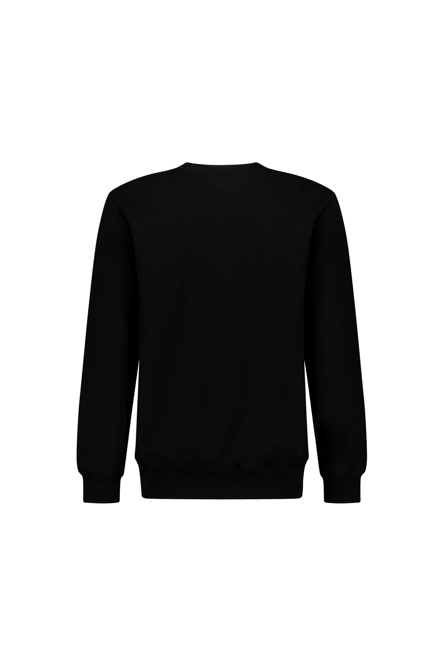 Printed Cotton Crewneck Sweater