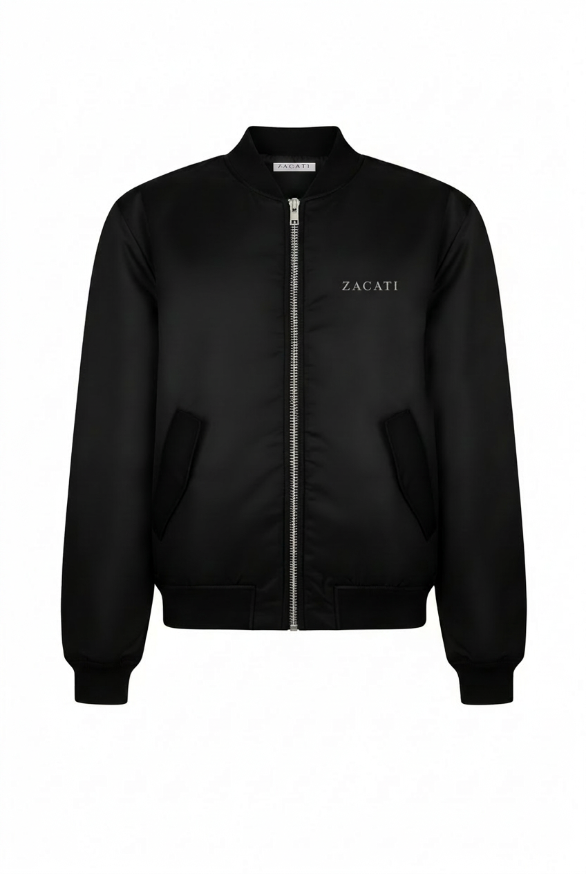 Graphic Printed Bomber Jacket