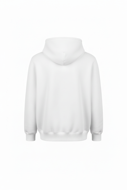 Embroidered Cotton Hooded Sweater