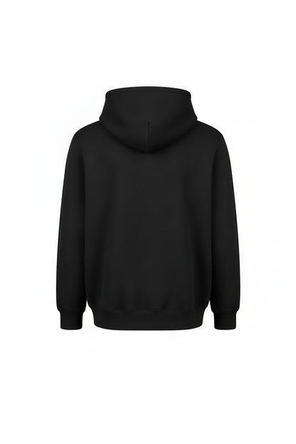 Embroidered Cotton Hooded Sweater