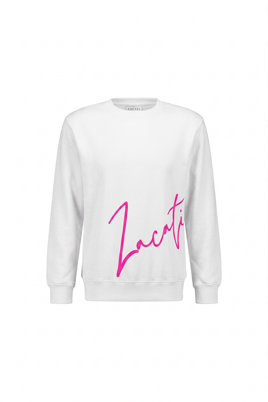Signature Printed Cotton Sweater